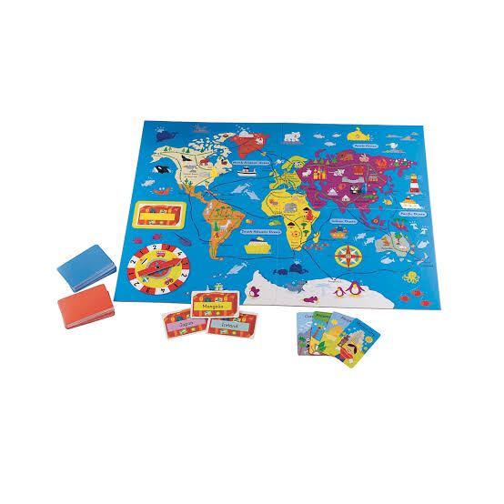 ELC travel the world game, Toys & Collectibles, Lainnya di Carousell