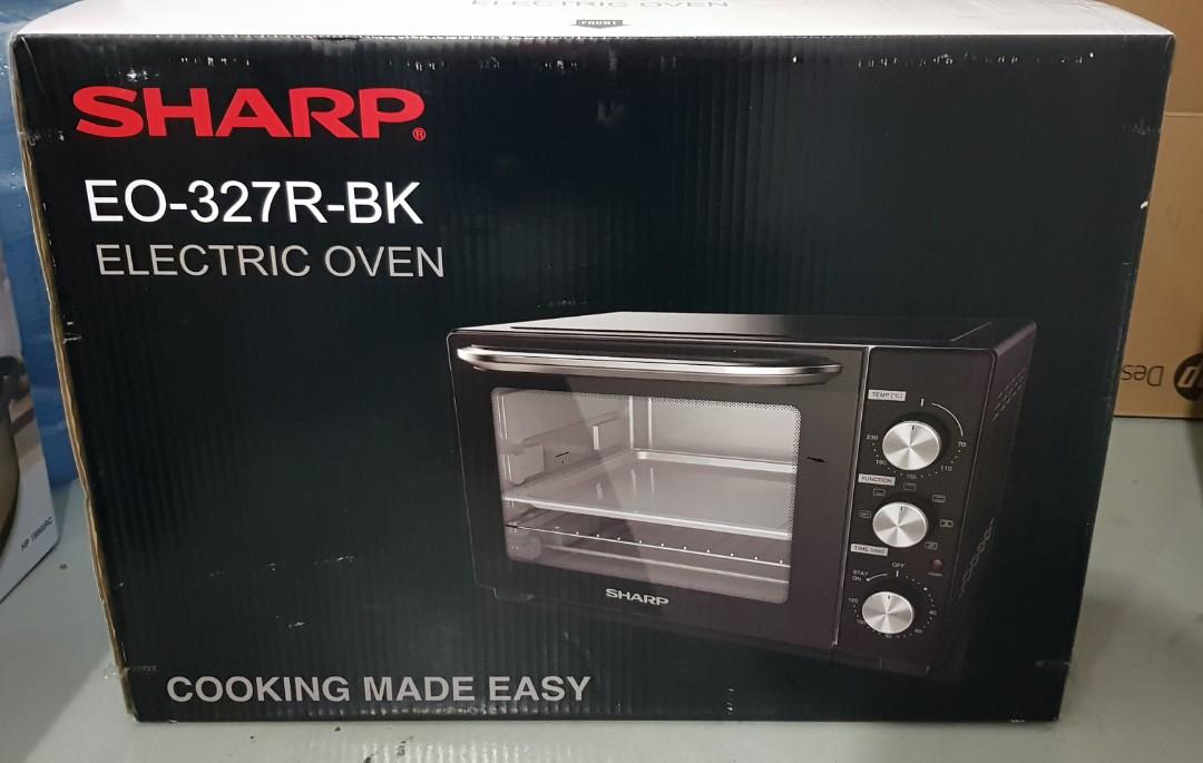 Sharp Electric Oven Eo 327r Bk Tv Home Appliances Kitchen Appliances Ovens Toasters On Carousell
