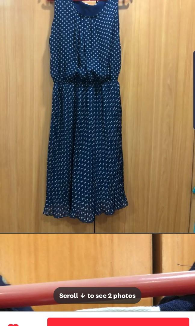 Elegant Polka dress (Category: Dresses) located in Manila. Submitted by love2click (Listing ID 274177867, Image 1). Description: Used once in a Christmas Party..