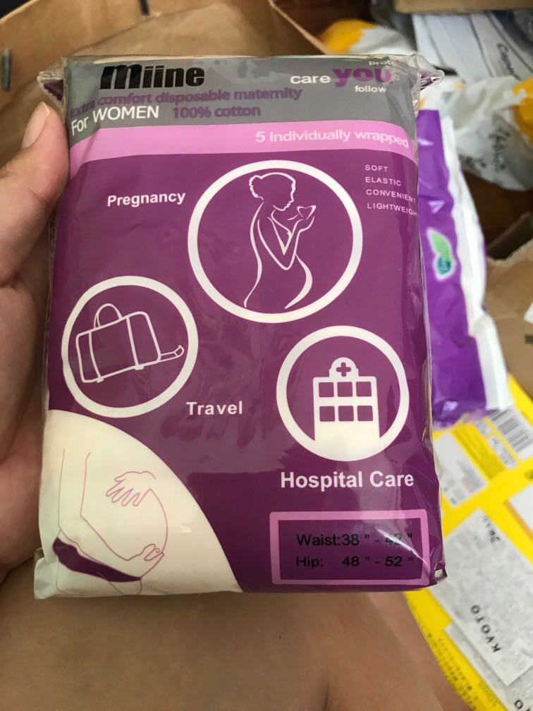 Extra Comfort Disposable Maternity Panty, Women's Fashion, Maternity