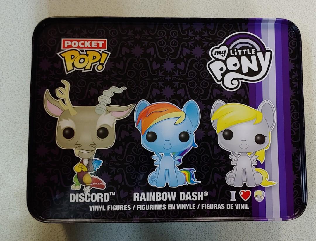 Funko Pocket Pop #05 my Little Pony Rainbow Dash Discord vinyl