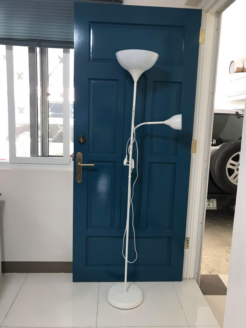 IKEA FLOOR LAMP NOT, (white), Furniture & Home Living, Lighting & Fans, Lighting on Carousell