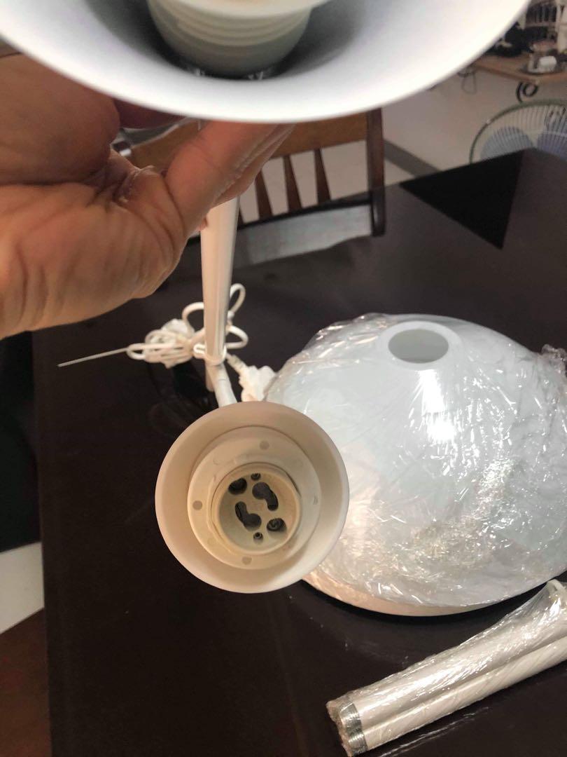 IKEA FLOOR LAMP NOT, (white), Furniture & Home Living, Lighting & Fans, Lighting on Carousell