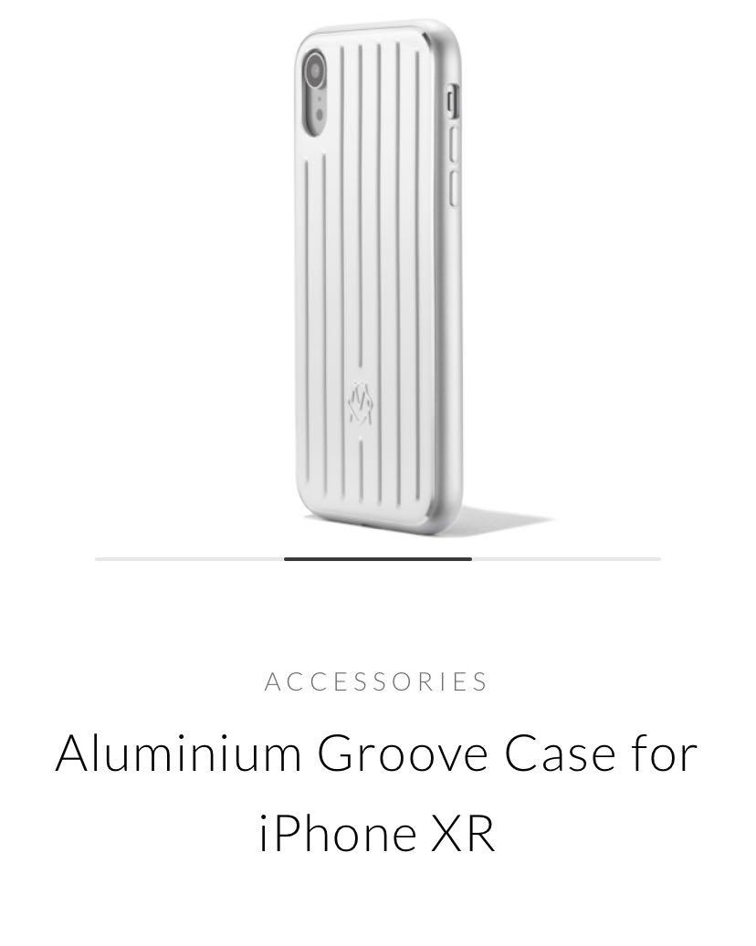 aluminium groove case for iphone xr