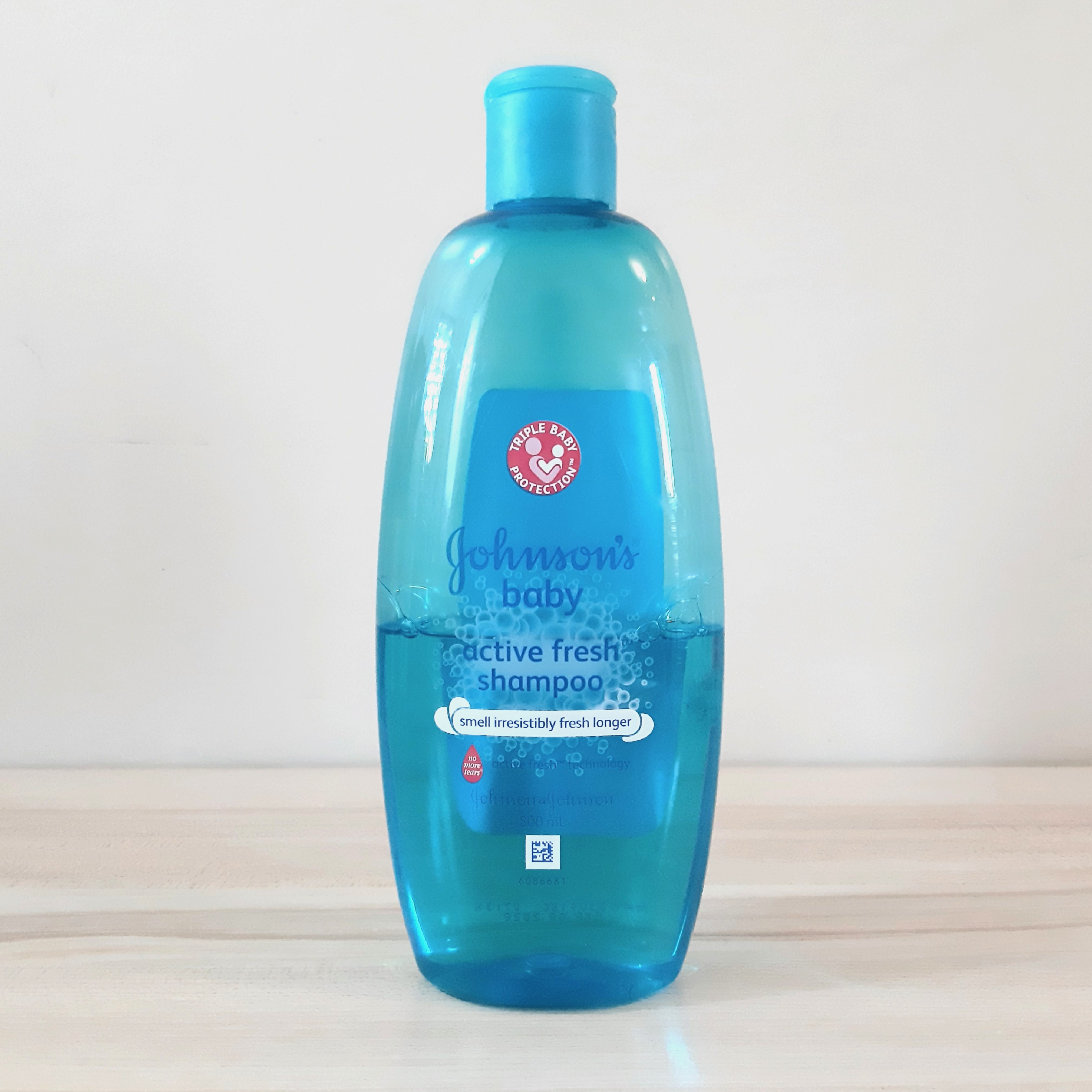 johnson baby shampoo blue