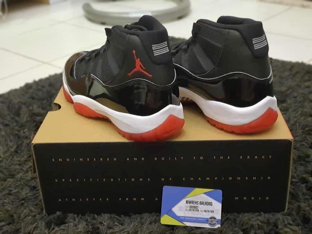 Jordan 11 Bred 2019 Titan released with receipt complete inclusion