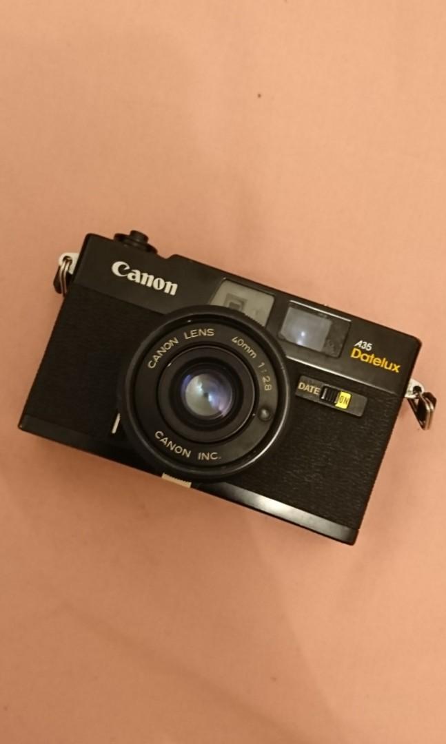 kamera analog canon a35 datelux
