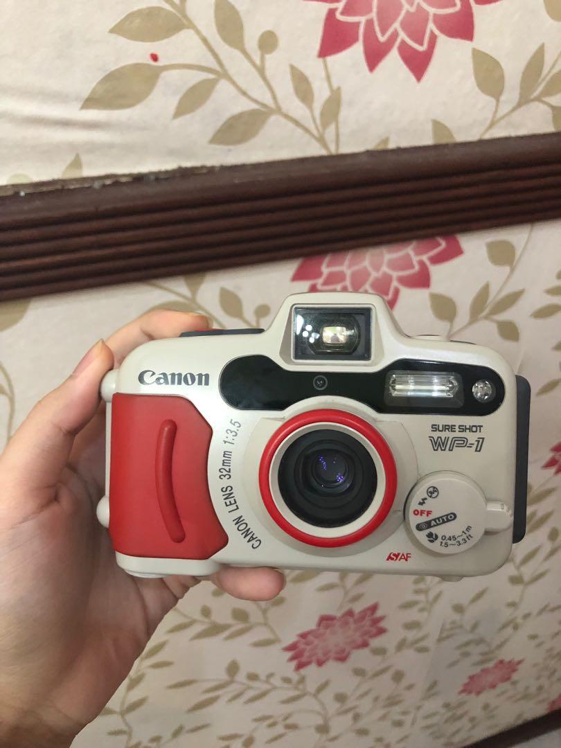 kamera analog canon sure shot wp 1