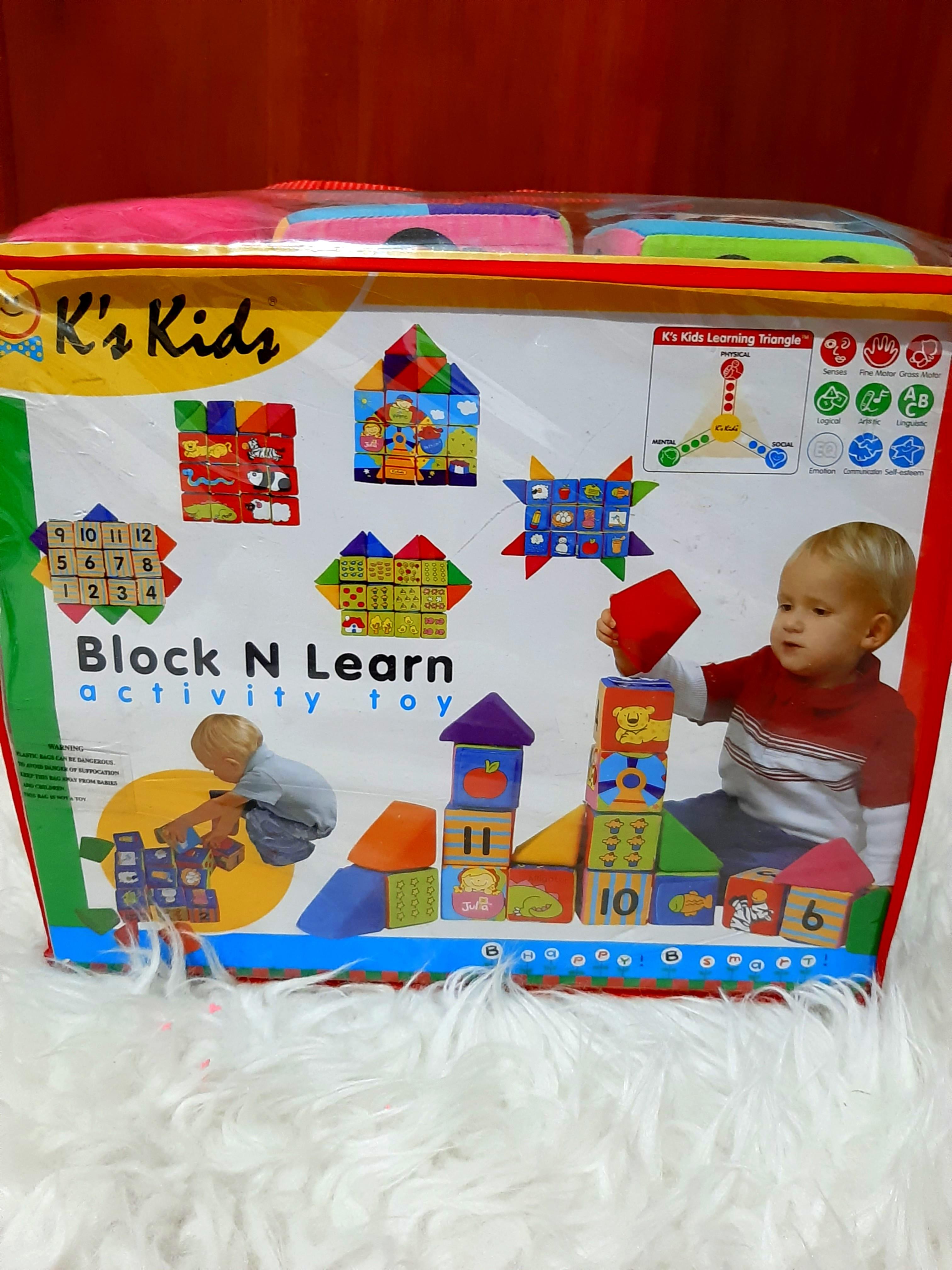 CNY2020 Ks Kids Blocks n Learn Activity Toys