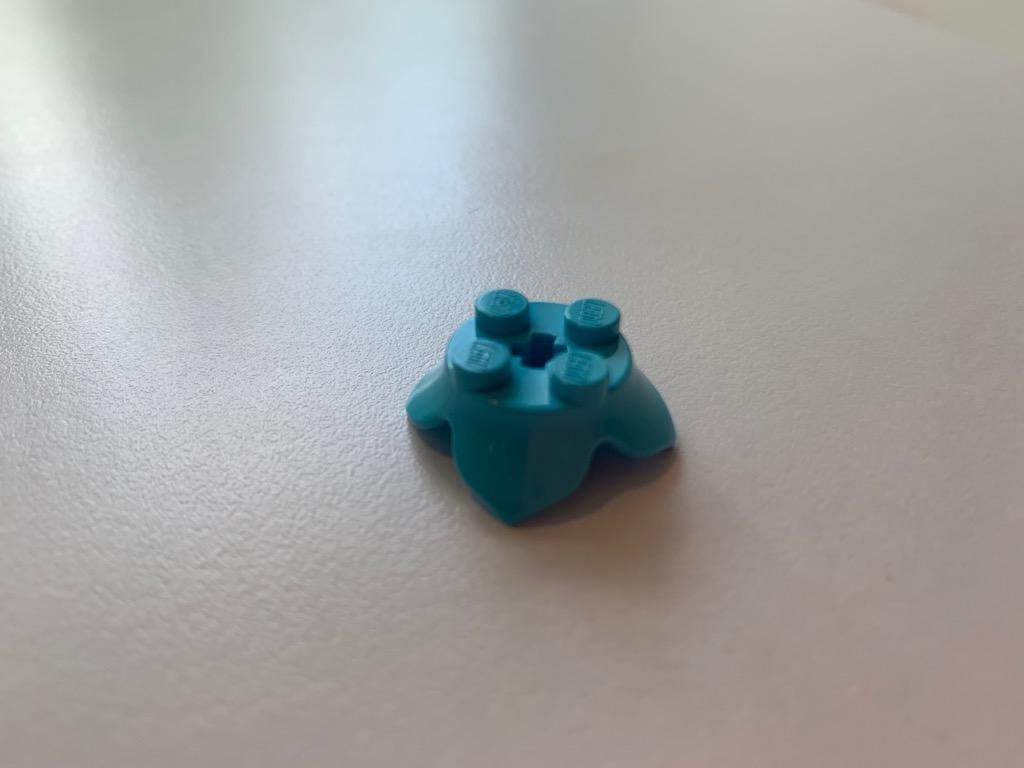 light blue lego bricks