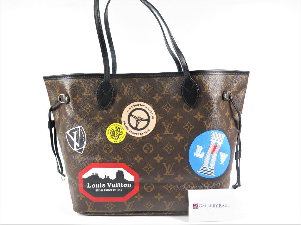 Louis Vuitton Monogram Neverfull MM Tote World Tour M42822 Luxury Bags Wallets on Carousell