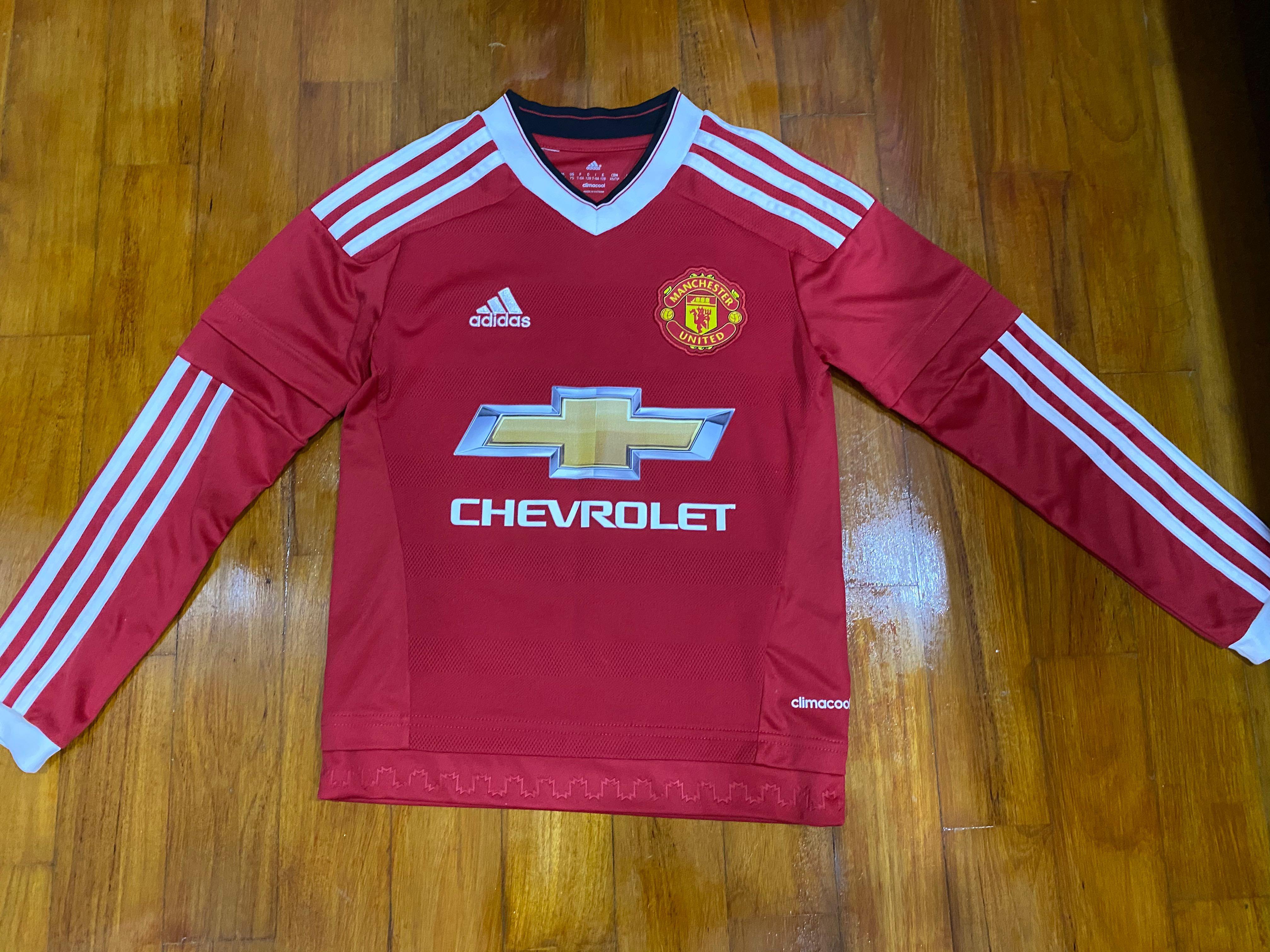 Manchester United Jersey Kids Sports Sports Apparel On Carousell