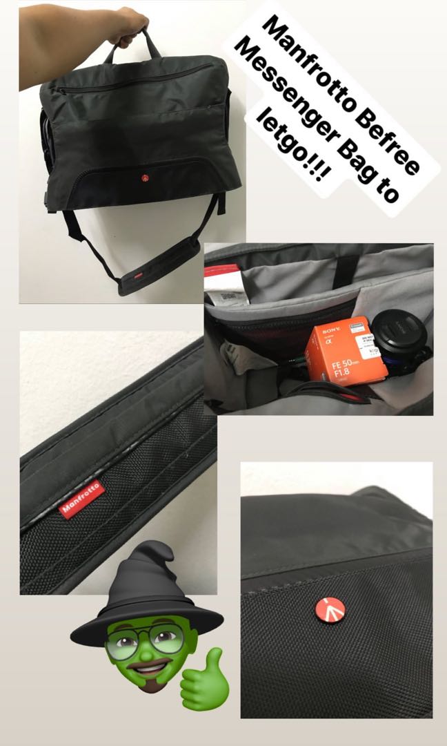 Manfrotto befree hotsell messenger bag