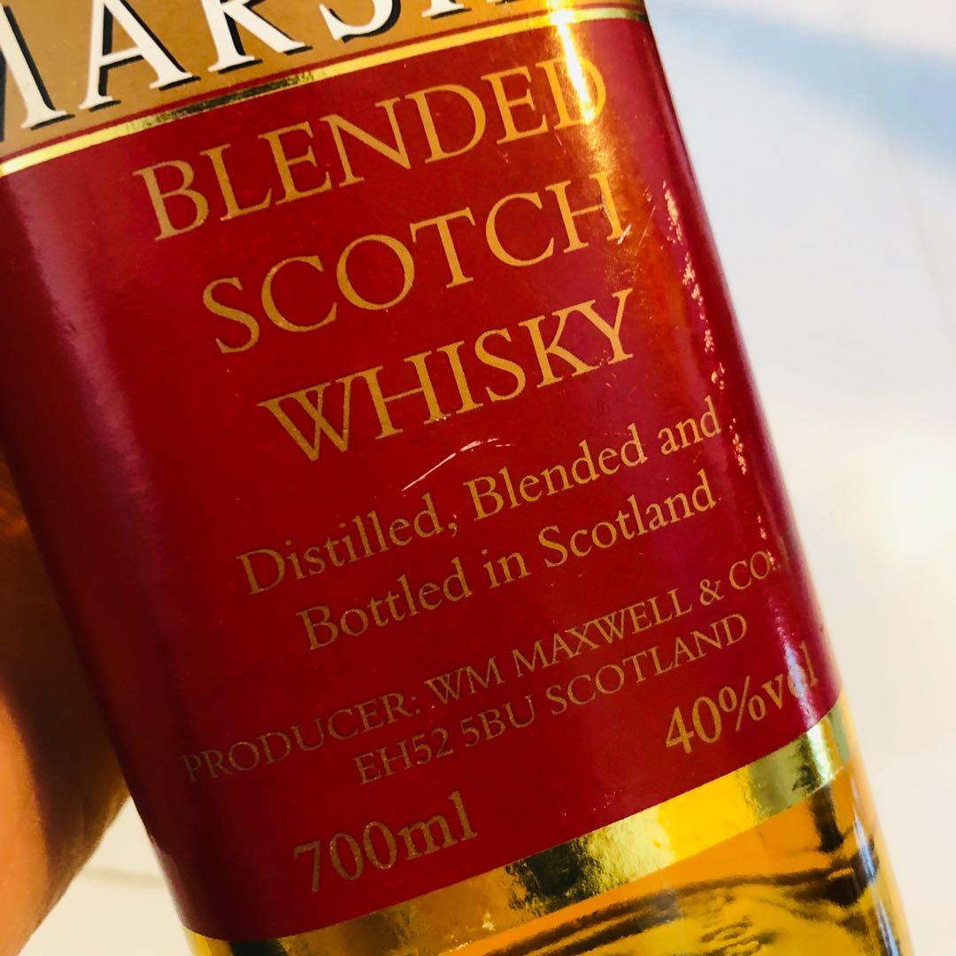 Marshal Scotch Whisky 700ml, Food & Drinks, Alcoholic Beverages on