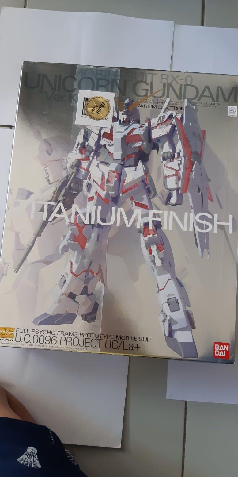 Mg 1 100 Rx 0 Unicorn Gundam Ver Ka Titanium Finish Toys Games Bricks Figurines On Carousell Mg 1 100 Rx 0 Unicorn Gundam Ver Ka Titanium Finish Toys Games Bricks Figurines On Carousell
