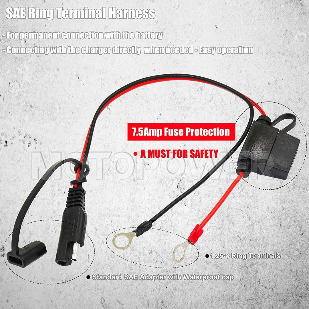 Motopower Mp00206a 12v 1 5amp Fully Automatic Battery Charger