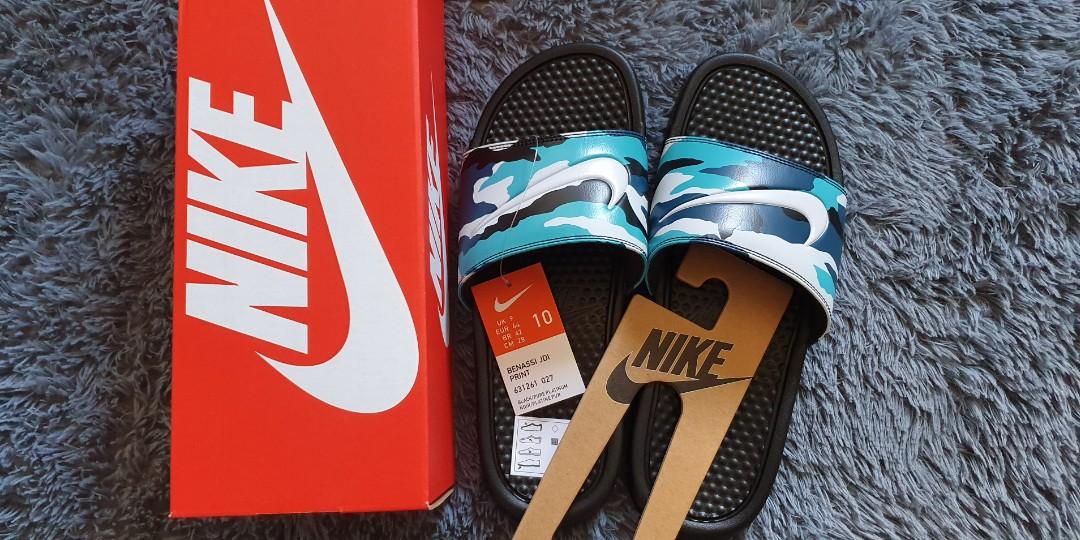 nike benassi jdi camo