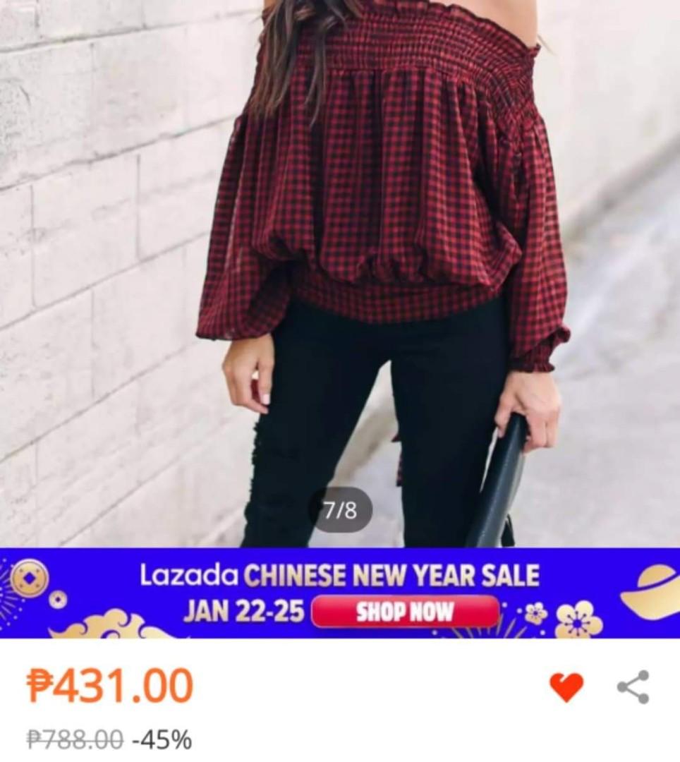Off shoulder (Category: Sleeveless) located in Caloocan City. Submitted by Luzeth (Listing ID 274138107, Image 3). Description: It does not fit me... need to sell it...never hesitate to pm me. Thanks. Delivery fee is handle by buyer. GOD bless you....