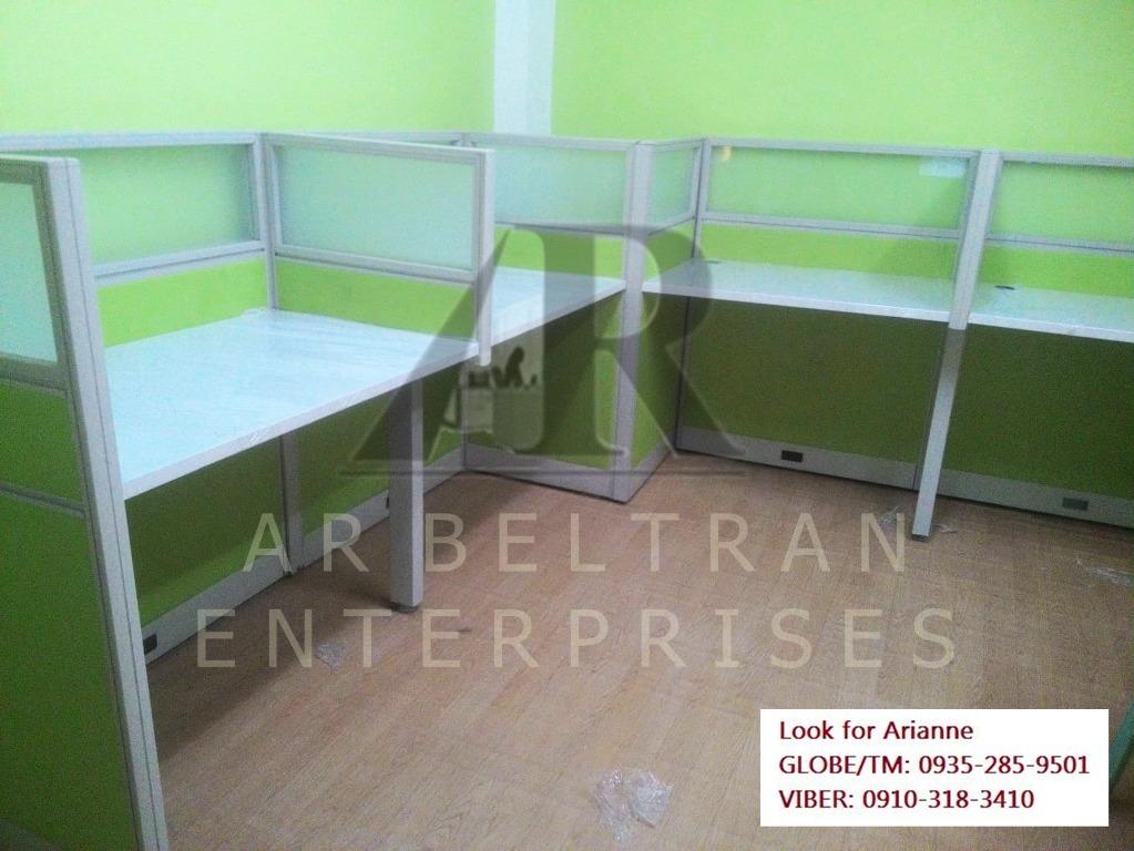 Office Partition w/Glass Workstation Office Furniture & Partition