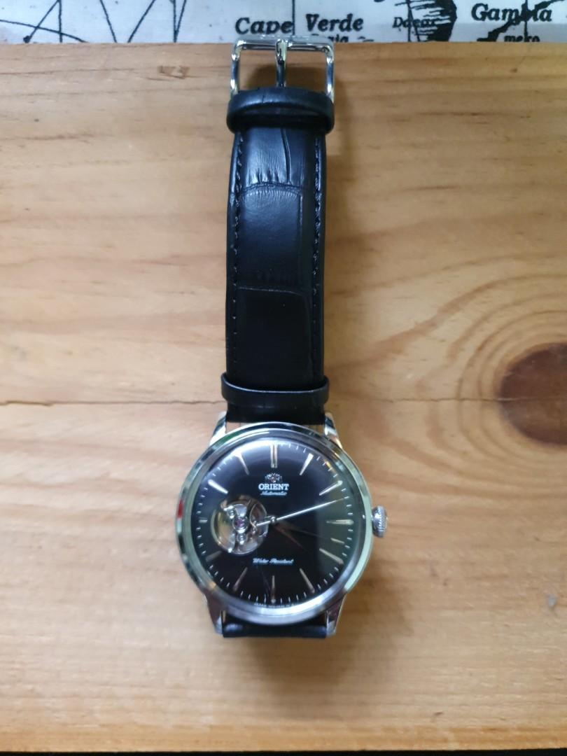 ORIENT BAMBINO OPEN HEART BLACK STRAIGHT FROM JAPAN Mobile