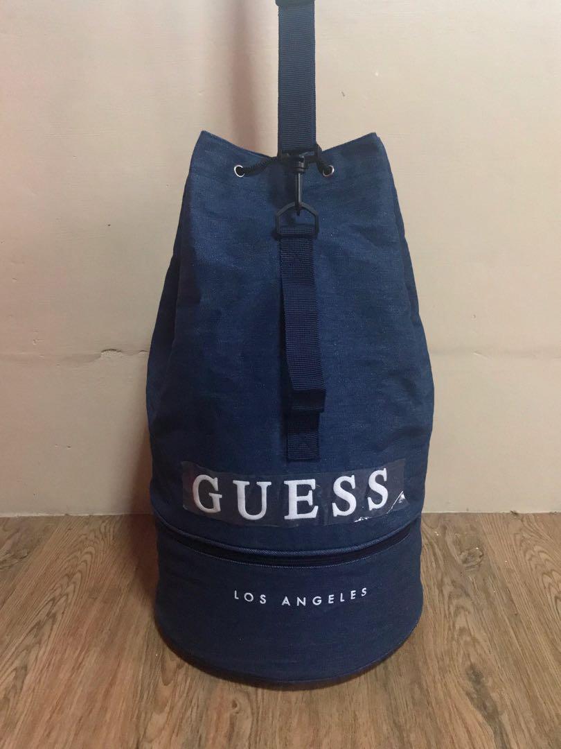 Clearance SaleOriginal Brand New Guess Denim Duffle Bag Men s