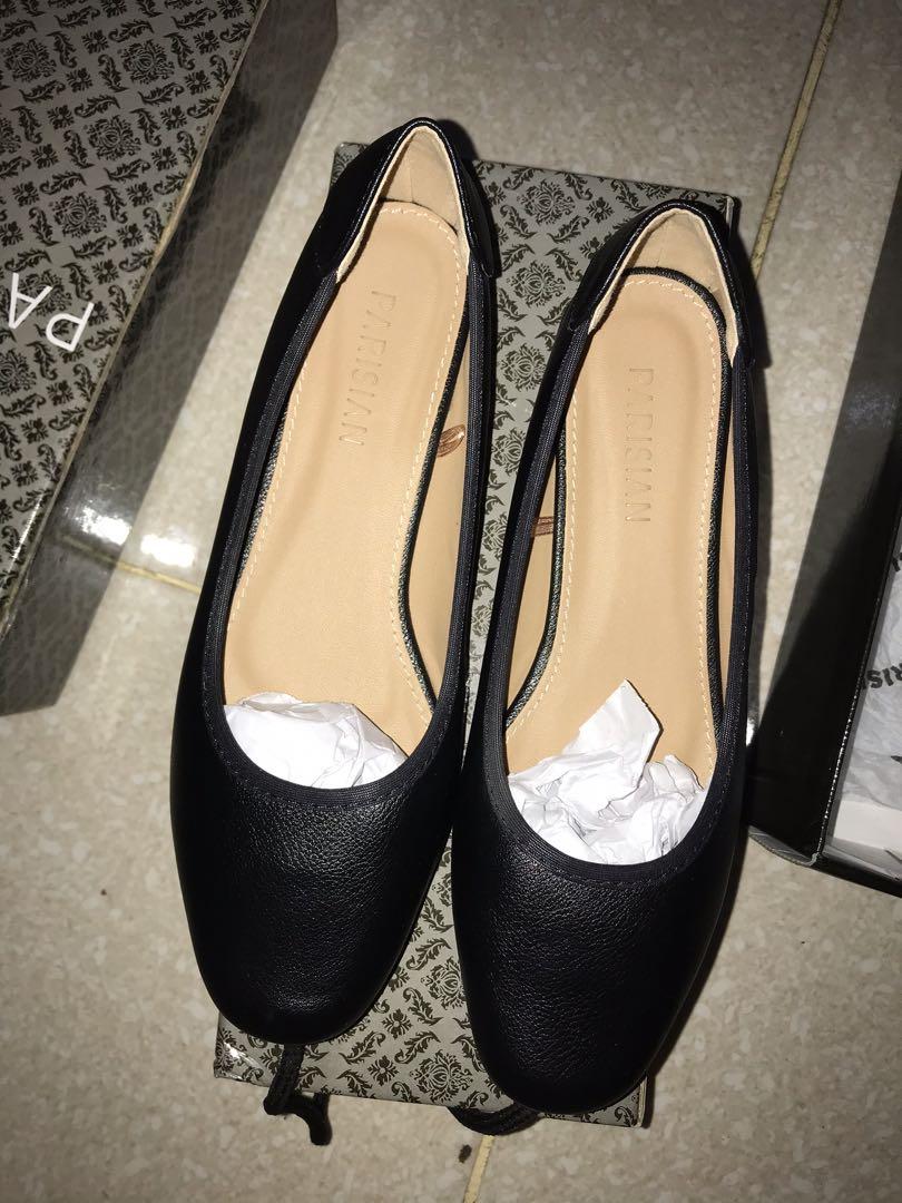 parisian black shoes
