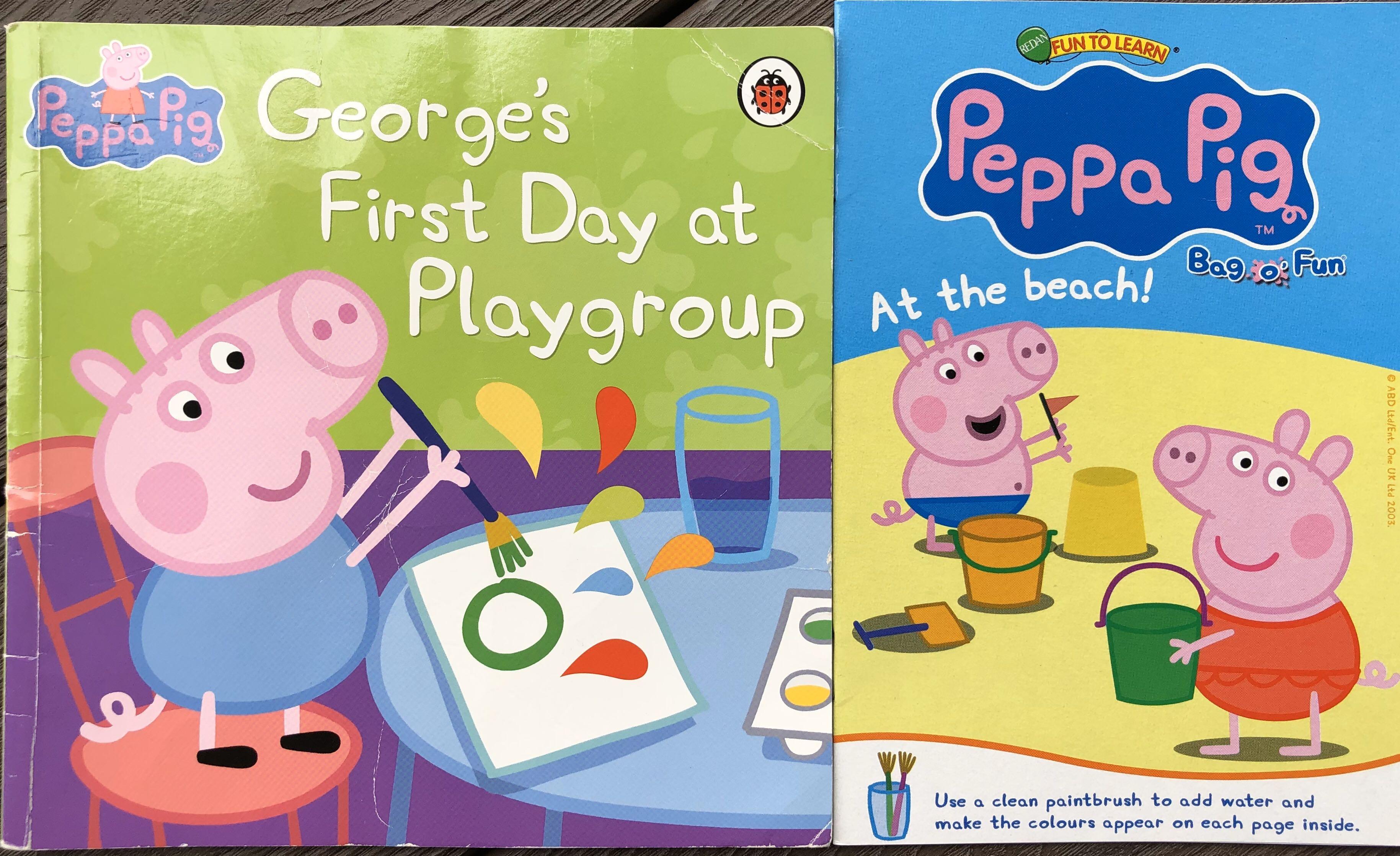 George's First Day At Playgroup! 🐷✏️ Peppa Pig Family Kids Cartoons 