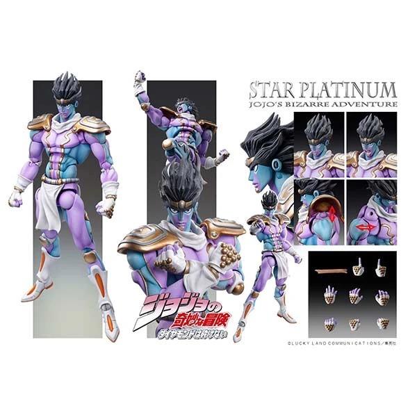 Po Super Action Statue Jojo S Bizarre Adventure Part Iv Star Platinum Re Issue Hobbies Toys Toys Games Bricks Figurines On Carousell