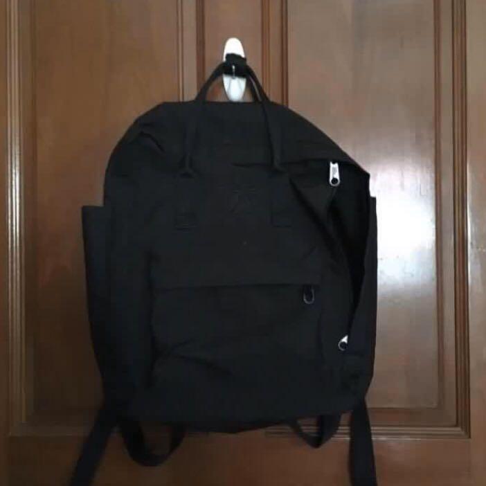 Wallpaper Fjallraven Re Kanken Rugzak Black Preloved Authentic Black HD