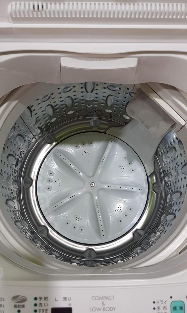 Sanyo Japan washing machine 7kg, TV & Home Appliances, Washing Machines