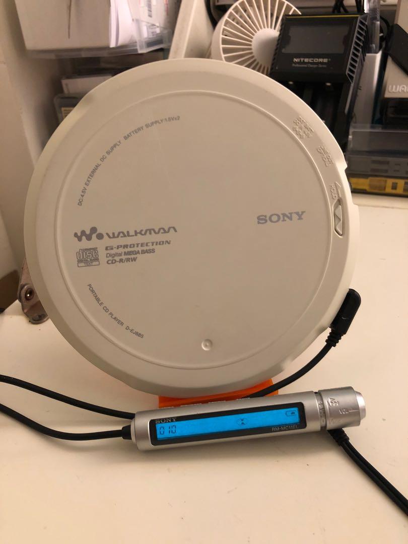 Sony CD Walkman D-EJ885 罕有紅色#hotsales, 音響器材, 可攜式