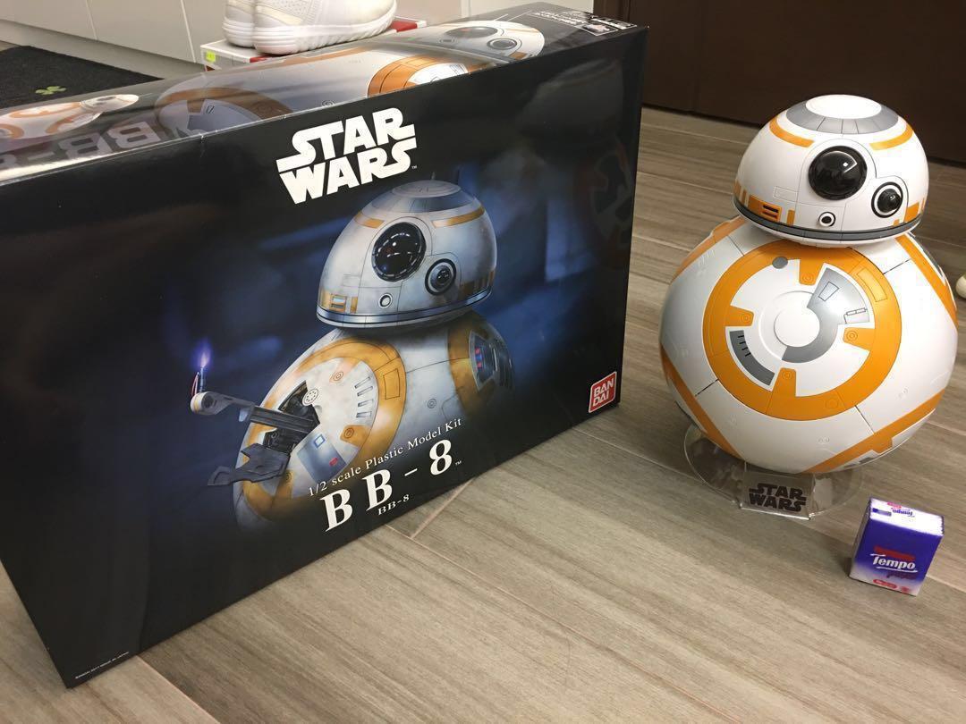 Star Wars Bb 8 1 2 Scale Plastic Model Kit 玩具 遊戲類 玩具 Carousell