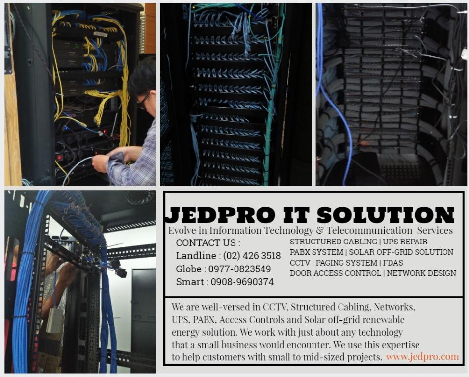 Structured Cabling Data & Voice, Computers & Tech, Office & Business ...