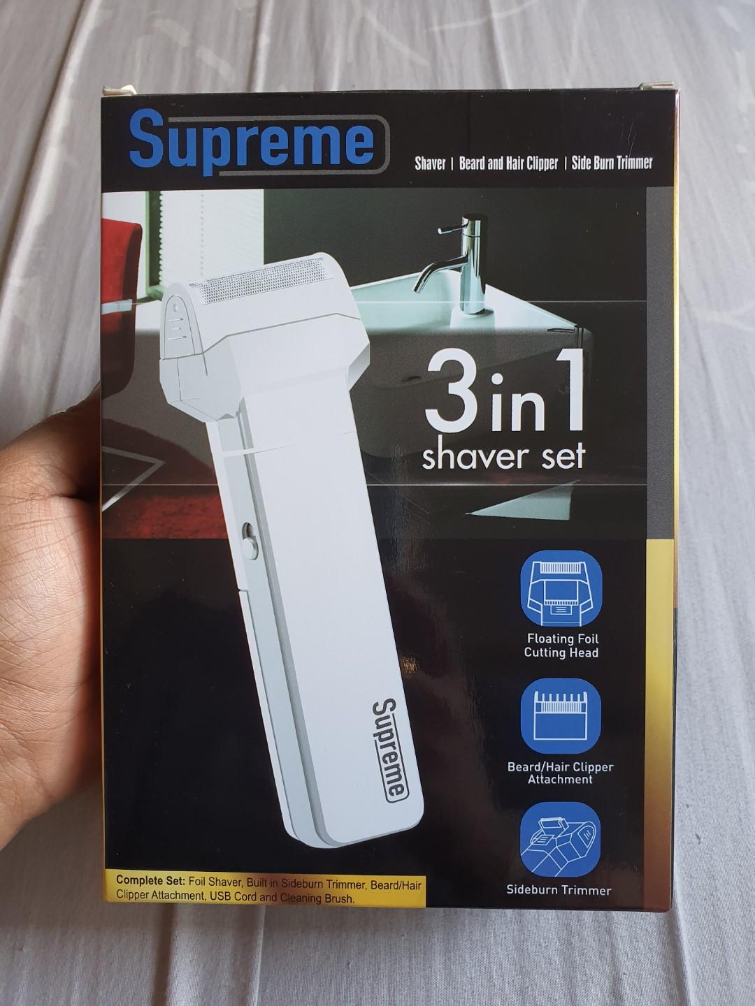 Supreme 3 in 1 shaver set clearance
