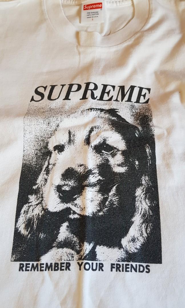 Supreme Remember Tee White Hot Sale, 50 