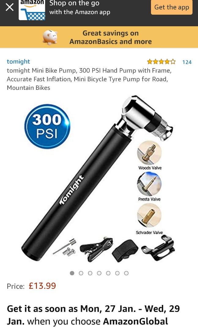 Tomight cheap bike pump