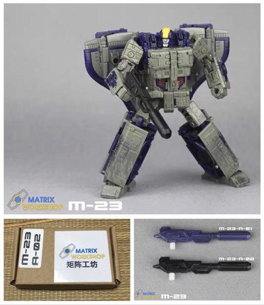 Matrix Workshop M-23 A-01/A-02 upgrade kit for SIEGE ASTROTRAIN,in stock! 