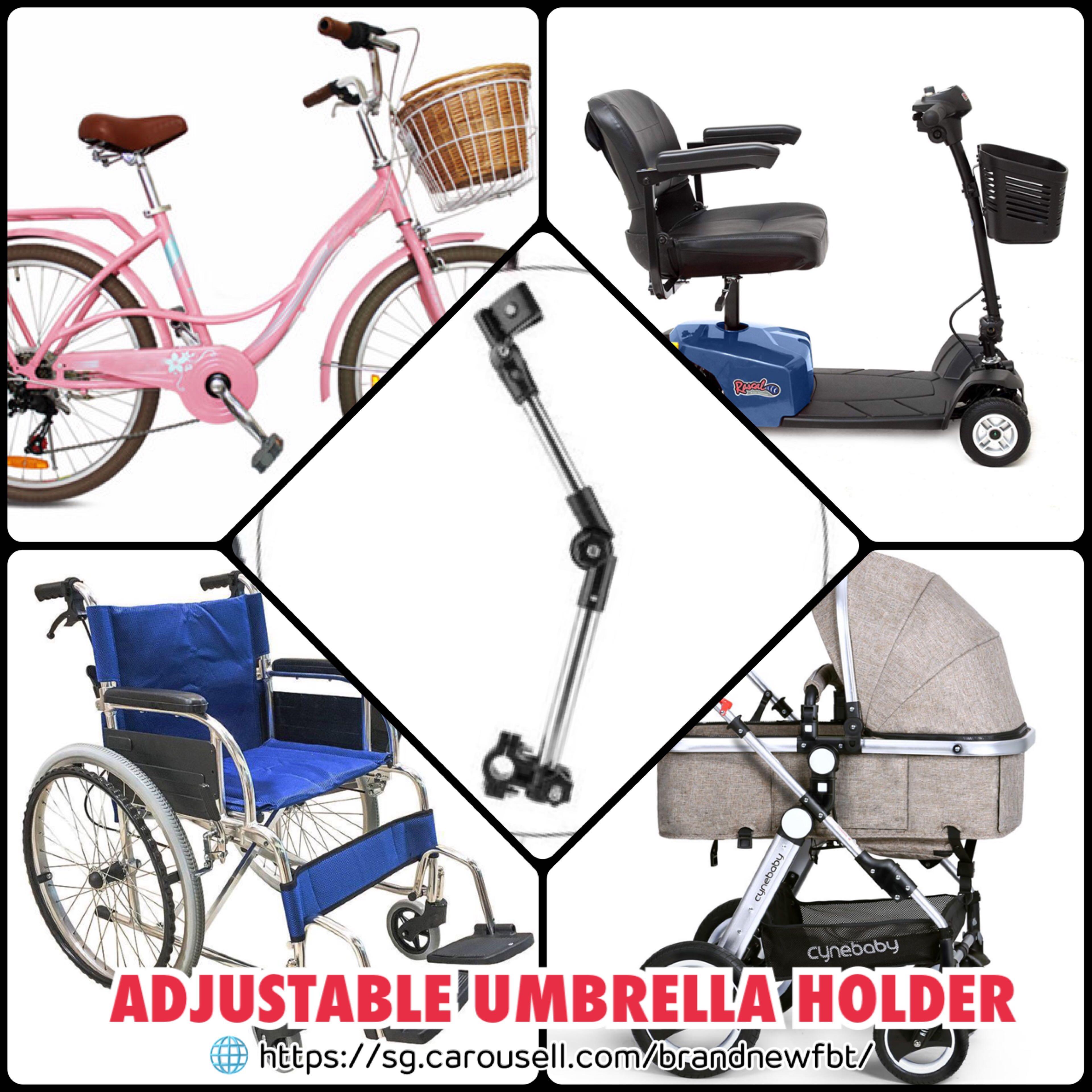wheelchair stroller connector