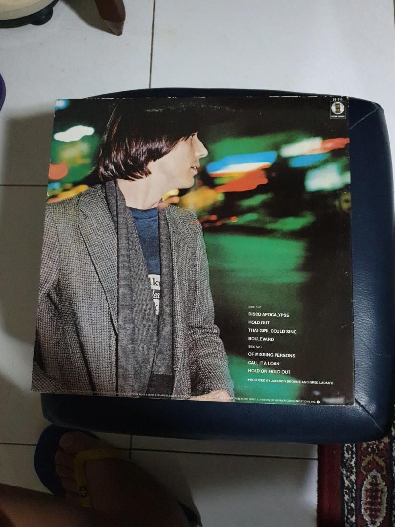Vinyl Record Jackson Browne Hold Out, Music & Media, CDs, DVDs & Other