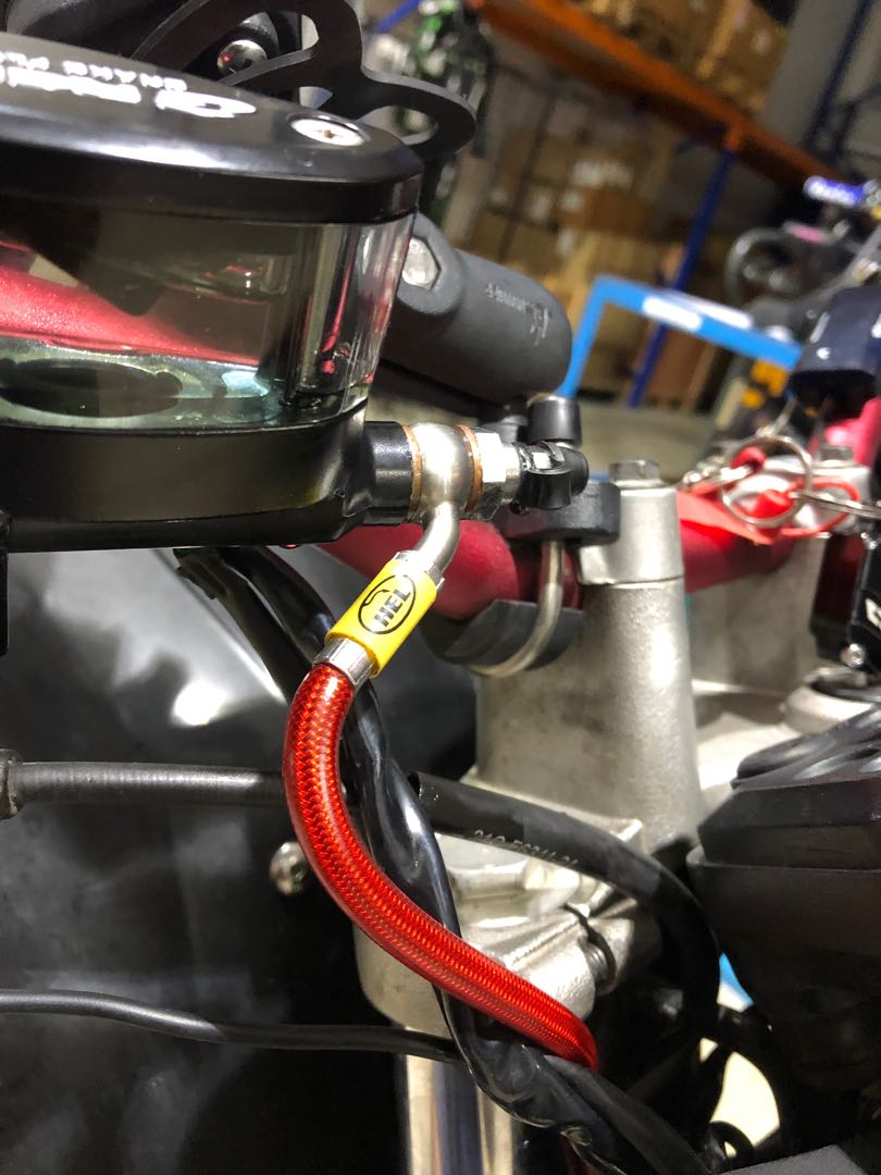 Yamaha FZ16 V1 V2 Yamaha R15 V1 V2 V3 Hel Stainless Steel Braided Brake