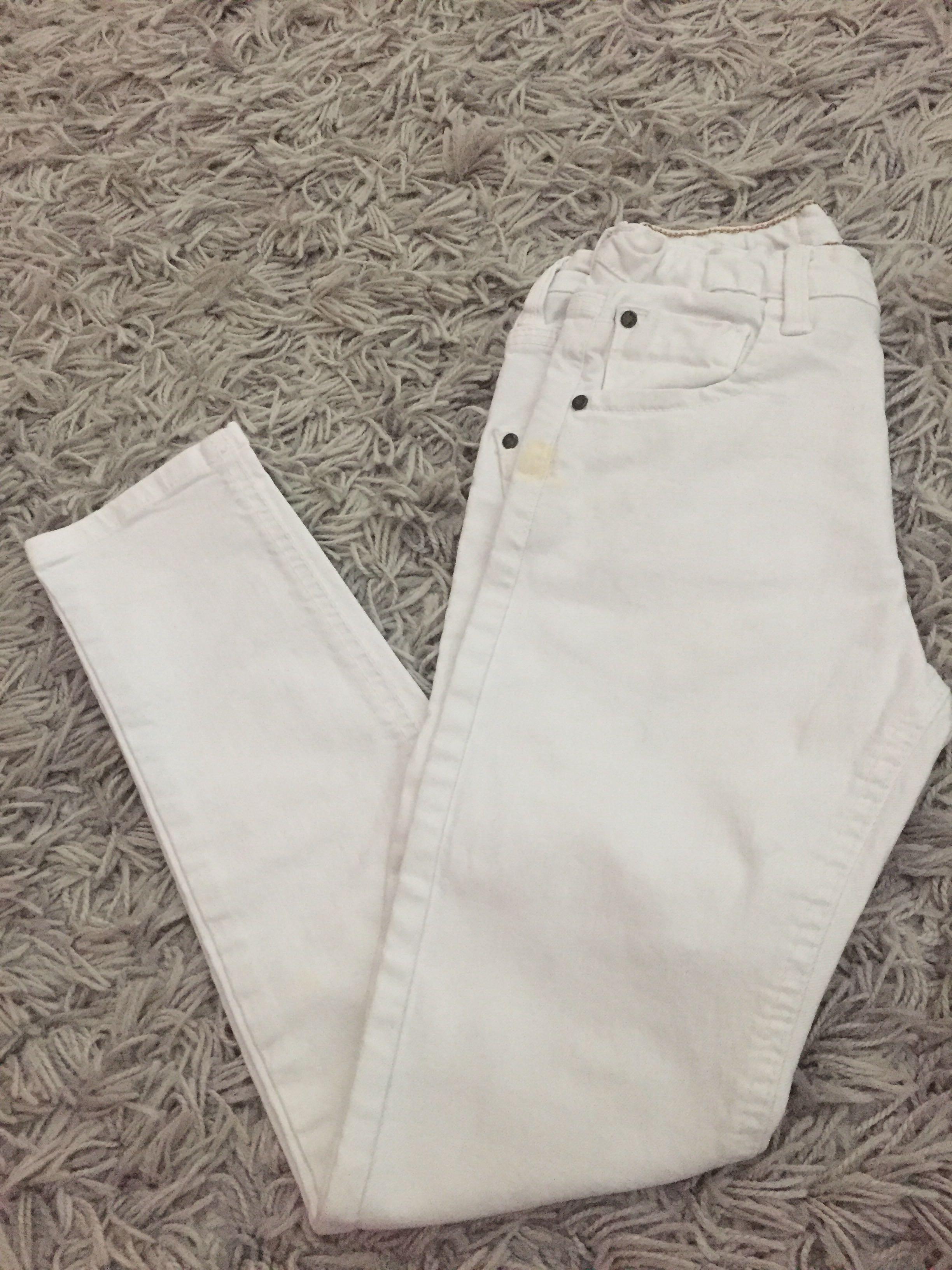 baby white skinny jeans