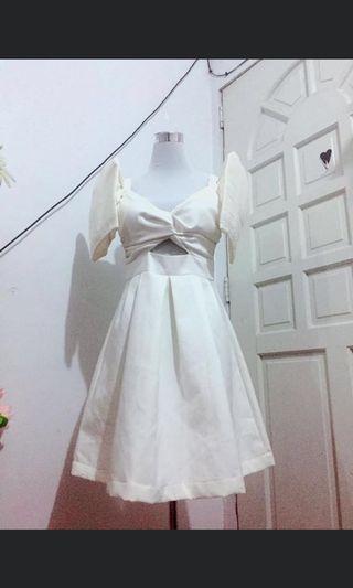 white modern filipiniana dress