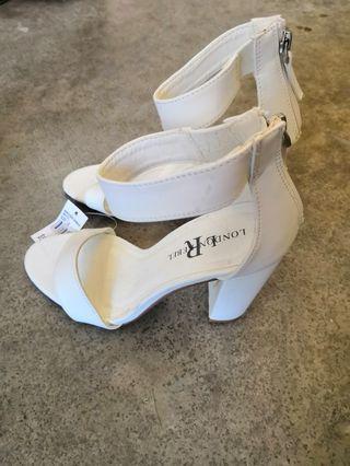 White heels White heels