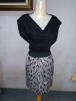 Midi dress leopard