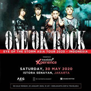 Tiket One Ok Rock Jakarta