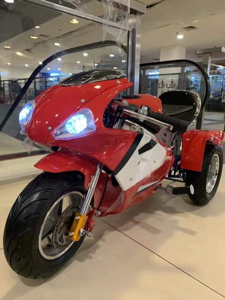 49cc ninja pocket bike 3 wheels, Hobbies & Toys, Toys & Games on Carousell