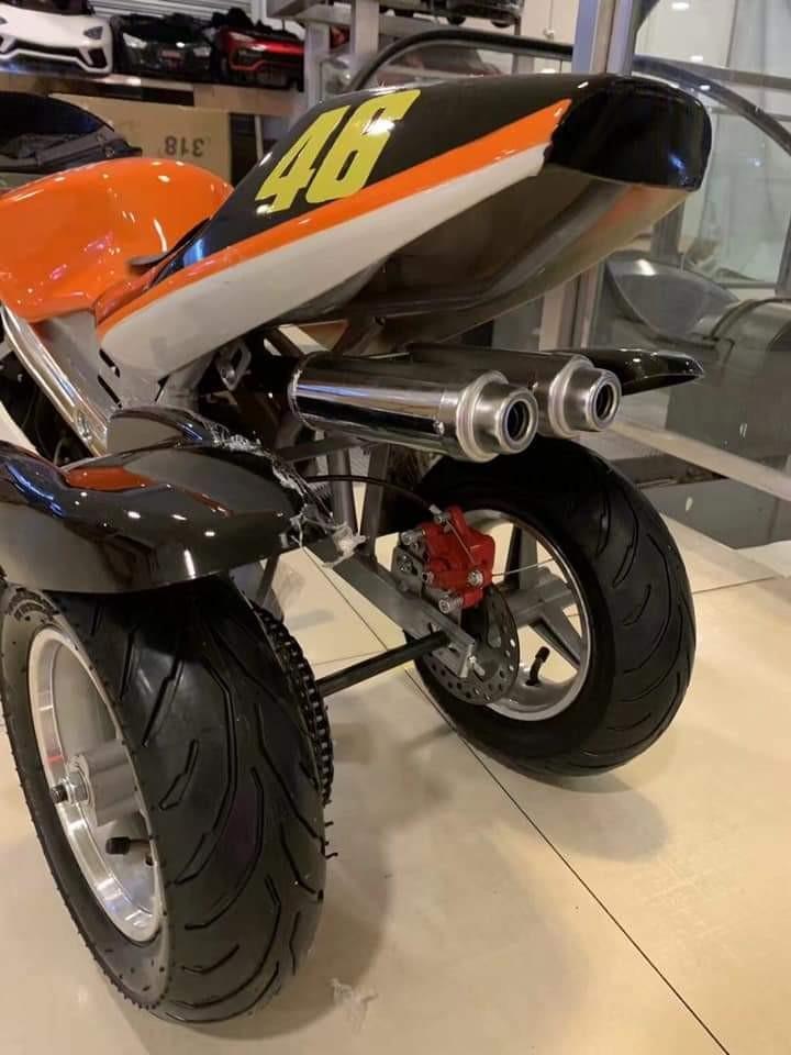 49cc ninja pocket bike 3 wheels, Hobbies & Toys, Toys & Games on Carousell