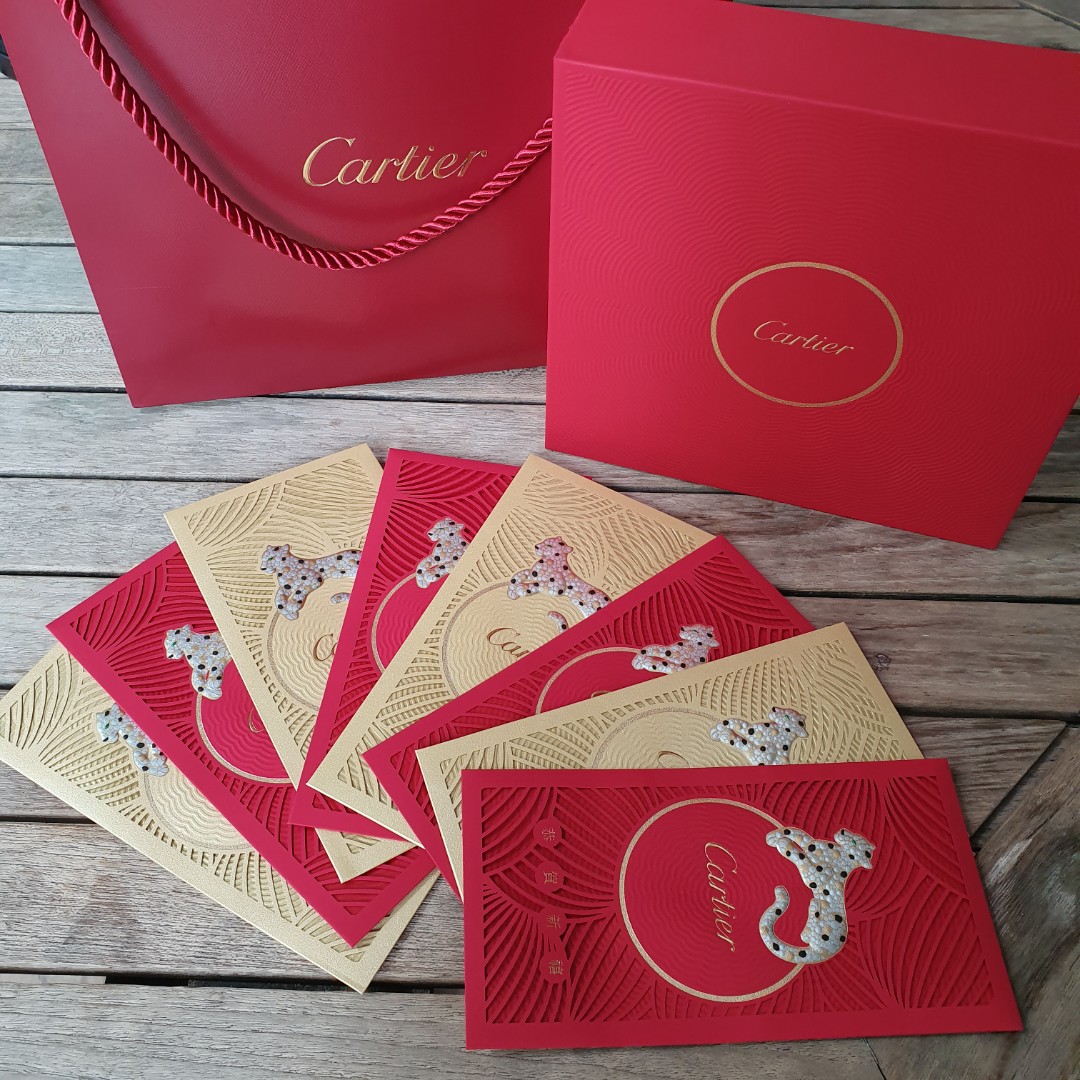CARTIER Red Packets, Luxury, Accessories on Carousell