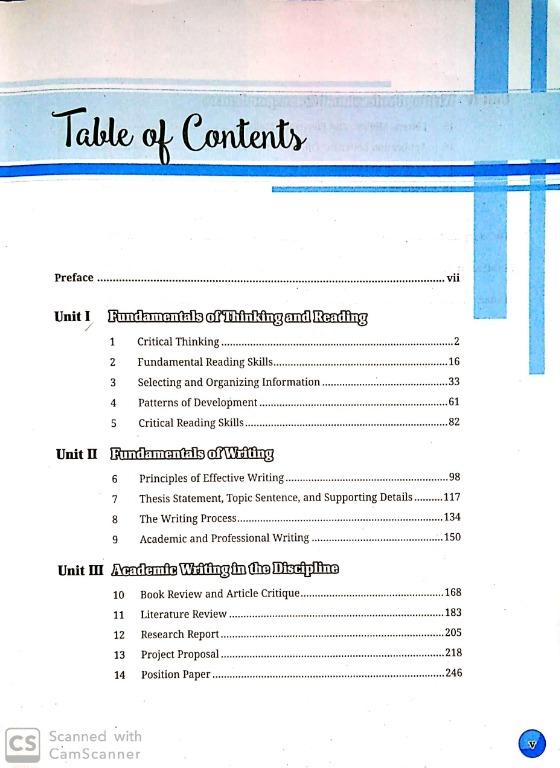 Academic Reading and Writing For SHS (C&E Publishing), Hobbies & Toys