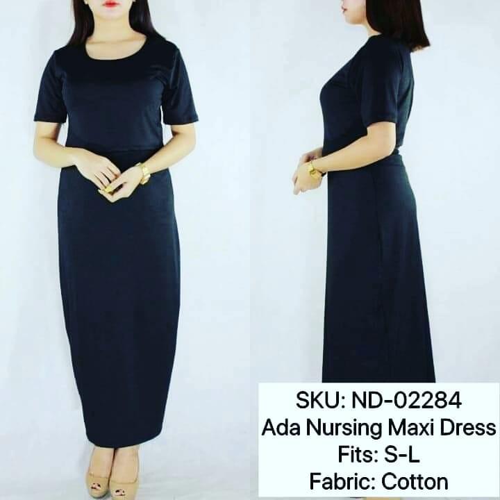 Ada Nursing /Breastfeeding Dress (Category: Maternity wear) located in Taal. Submitted by kcbags (Listing ID 274273325, Image 2). Description: Hello po ma'am. nursing dress po ay Php 375 ech (3 for 1000) and nursing tops 275 each (2 for 500).